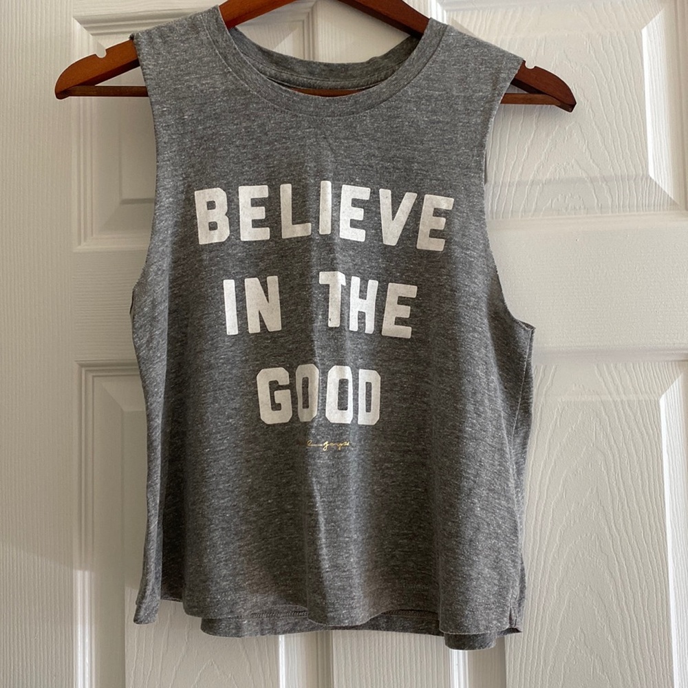 EUC spiritual gangster tank, size small